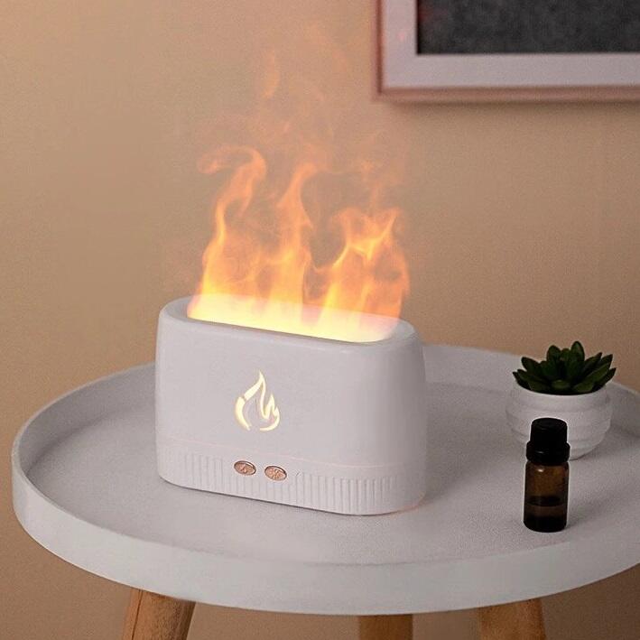 Llama Zen — Humidificador con efecto llama real