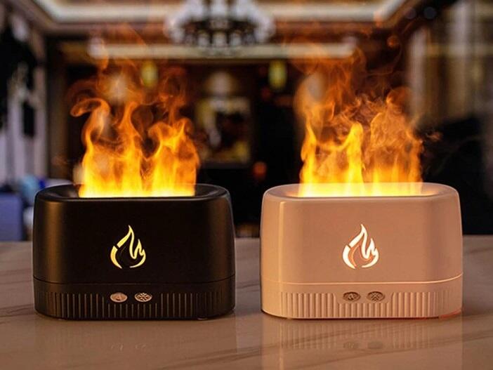 Llama Zen — Humidificador con efecto llama real